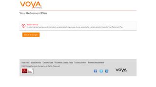 
                            2. Your Retirement Plan - Voya