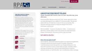 
                            2. Your Retirement Plans | Retirement Plan Advisors