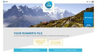 
                            1. Your runner's file - UTMB®