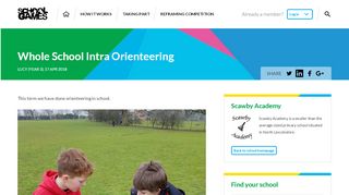 
                            11. Your School Games - Whole School Intra Orienteering