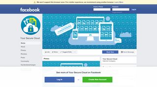 
                            6. Your Secure Cloud - Home | Facebook