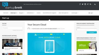 
                            8. Your Secure Cloud - StartupBrett
