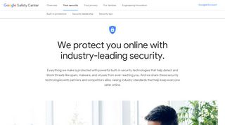 
                            8. Your Security | Google Safety Center