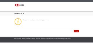 
                            3. Your session has timed out - HSBC