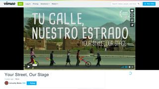 
                            11. Your Street, Our Stage on Vimeo