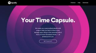 
                            11. Your Time Capsule – Spotify