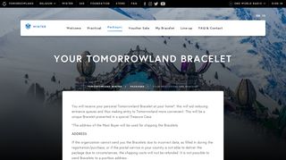 
                            7. Your Tomorrowland Bracelet - Packages - Tomorrowland Winter ...