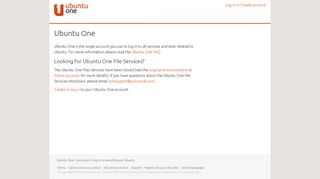 
                            6. Your Ubuntu One account