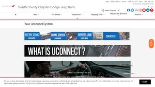 
                            13. Your Uconnect System | South County Chrysler Dodge Jeep Ram