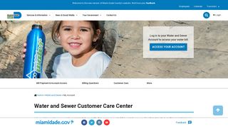 
                            1. Your Water and Sewer Account - Miami-Dade County
