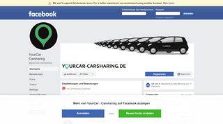 
                            3. YourCar - Carsharing - Startseite | Facebook