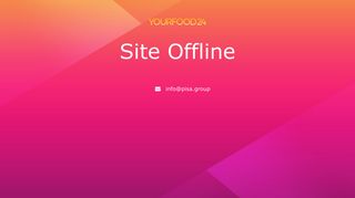 
                            1. YourFood24 | Einfach. Abnehmen. -- Site Offline