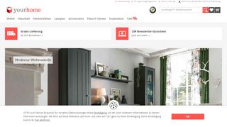 
                            12. yourhome.de: Onlineshop - Einrichten und Wohnen