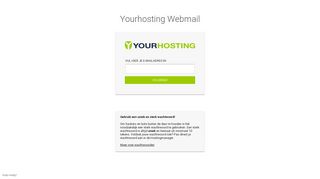 
                            1. Yourhosting Webmail :: Welkom bij Yourhosting Webmail