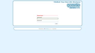 
                            9. YOURLS — Your Own URL Shortener | http://www.doris.at/url/