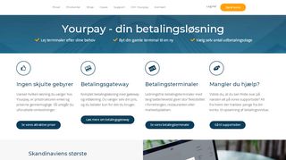 
                            8. Yourpay: VISA, MasterCard, Mobilepay og Viabill