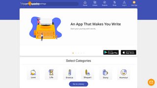 
                            3. YourQuote: Best Writing App | Write, Record & Share