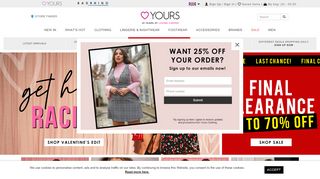 
                            4. Yours Clothing: Plus Size Clothing | Women's Curve & Plus Size Fashion