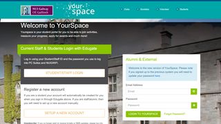 
                            2. YourSpace - NUI Galway