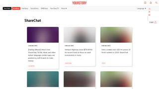 
                            12. YourStory | ShareChat
