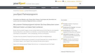 
                            11. yourXpert Partnerprogramm | yourXpert