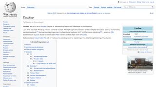 
                            7. YouSee - Wikipedia, den frie encyklopædi