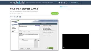 
                            11. YouSendIt Express 2.10.2 | Software Downloads | Techworld