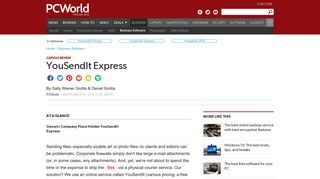 
                            7. YouSendIt Express | PCWorld
