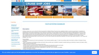 
                            13. Youth Activities Counselor - Guest Activities Jobs - Disney Cruise Line ...