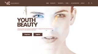 
                            3. Youth Beauty: Home Page