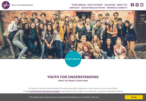 
                            7. Youth for Understanding - YFU