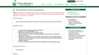 
                            8. Youth Training Programme - Prime Minister Youth Program  ...