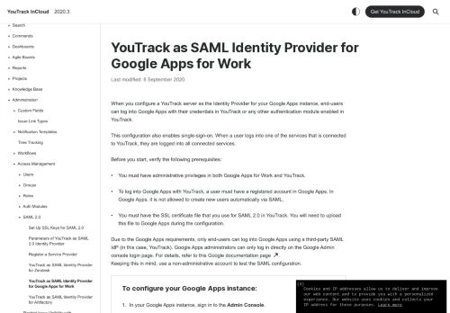 
                            13. YouTrack as SAML Identity Provider for Google Apps for Work - Help ...