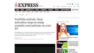 
                            11. YouTube activate: Easy activation steps to setup Youtube.com ...