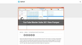 
                            3. YouTube Blaster Suite 301 View Pumper - Aplload