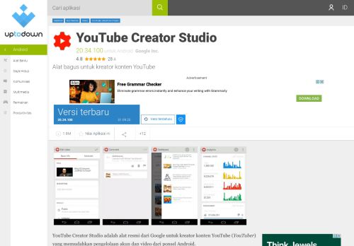 
                            5. YouTube Creator Studio 19.03.101 untuk Android - Unduh