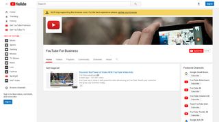 
                            13. YouTube For Business - YouTube