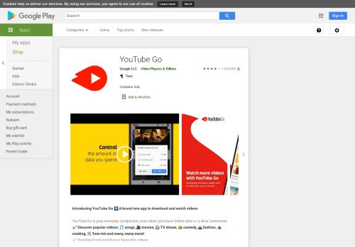 
                            2. YouTube Go - Aplikasi di Google Play