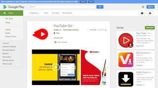 
                            7. YouTube Go - Apps on Google Play