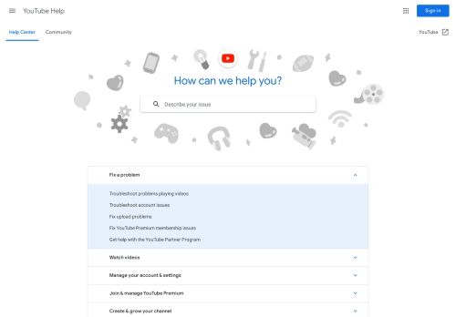 
                            11. YouTube Help - Google Support
