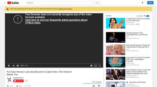 
                            4. YouTube Heroes | Join And Become A Cyber Hero | The Internet ...