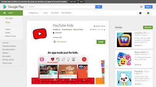 
                            10. YouTube Kids - Apps on Google Play