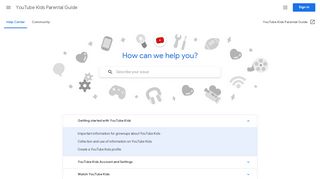 
                            6. YouTube Kids Parental Guide - Google Support