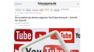 
                            10. YouTube-Konto erstellen? Es ist wirklich ganz einfach - Digital Life ...