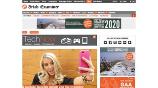 
                            11. YouTube launches mobile app live streaming | Irish Examiner