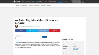 
                            10. YouTube: Playlist erstellen – So wird es gemacht – GIGA