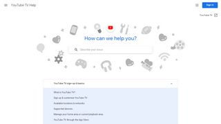 
                            6. YouTube TV Help - Google Support