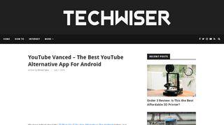 
                            9. YouTube Vanced - The Best YouTube Alternative App For Android ...
