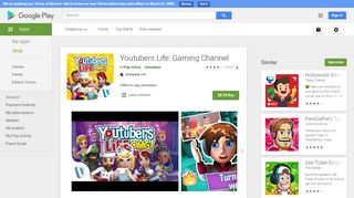
                            5. Youtubers Life: Gaming Channel - Apps on Google Play