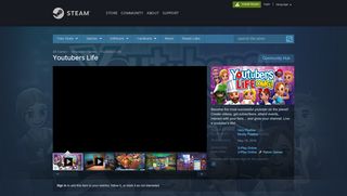 
                            3. Youtubers Life on Steam
